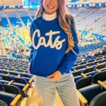 Custom Chenille Letter Sweatshirt | Personalized College Spirit Mascot Pullover - Image 5