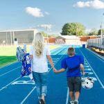 Personalized Team Spirit Bleacher Blanket | Custom Sports Mom Game Day Stadium Blanket - Image 4