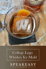 Custom College Football Whiskey Ice Mold | Personalized Game Day Ice Cube Tray Gift - Image 7
