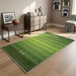 Personalized Rugby Field Rug | Custom Washable Non-Slip Area Rug - Image 7