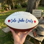 Custom College Football Mom Gift | Personalized Game Day Keepsake for Football Season - Image 5