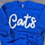 Custom Chenille Letter Sweatshirt | Personalized College Spirit Mascot Pullover - Image 14