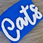 Custom Chenille Letter Sweatshirt | Personalized College Spirit Mascot Pullover - Image 13