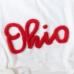 Custom Chenille Letter Sweatshirt | Personalized College Spirit Mascot Pullover - Image 8
