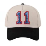 Custom Glitter Baseball Cap | Personalized Game Day Hat with Number or Letter - Image 8