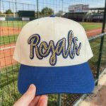 Custom Glitter Baseball Cap | Personalized Game Day Hat with Number or Letter - Image 5