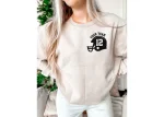 Personalized Football Sweatshirt | Custom Name Game Day Shirt for Football Fans - Image 4
