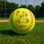Personalized Baseball Gift | Custom Photo Engraved Baseball Keepsake for Dad - Image 9