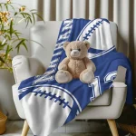 Personalized Rugby Blanket | Custom Game Day Sports Throw Gift for Fans - Image 6
