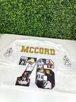 Football Mom Shirt | Glitter Game Day School Spirit Tee for Football Fans - Image 3