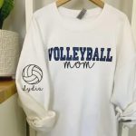 Baseball Mom Sweatshirt | Personalized Sleeve Name Game Day Pullover - Image 11