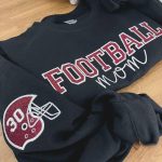 Baseball Mom Sweatshirt | Personalized Sleeve Name Game Day Pullover - Image 10
