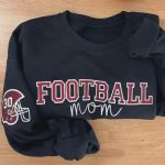 Baseball Mom Sweatshirt | Personalized Sleeve Name Game Day Pullover - Image 8
