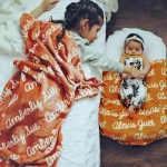 Personalized Name Blanket Custom Plush Minky Blanket