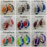 Personalized Football Earrings | Custom Team Colors Game Day Jewelry(Buy 1 Get 1 Free) - Image 7