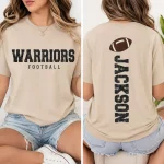 Personalized Football Shirt | Custom Team Name Glitter Game Day Tee - Image 7