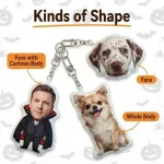 Custom Pet Keychain Made From Your Favorite Pet Photo