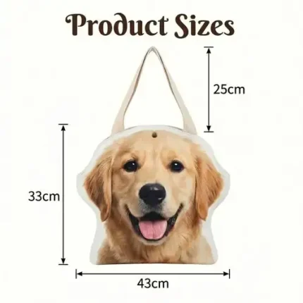 Personalized Pet Photo Tote Bag